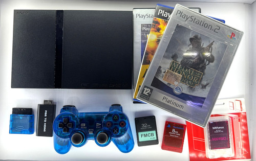 Console sony ps2 slim - ps2,