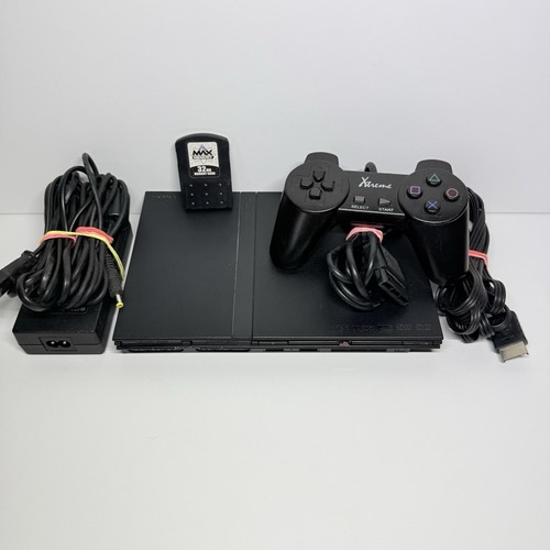 Playstation slim nera sony - playstation,