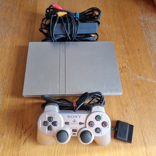 Console playstation slim - console,