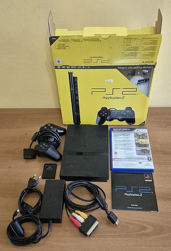 Sony playstation ps2 slim - sony,