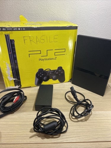 Ps2 slim nera scph - slim, scph-70004