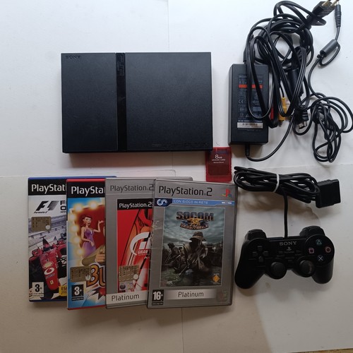Sony playstation ps2 slim - sony,