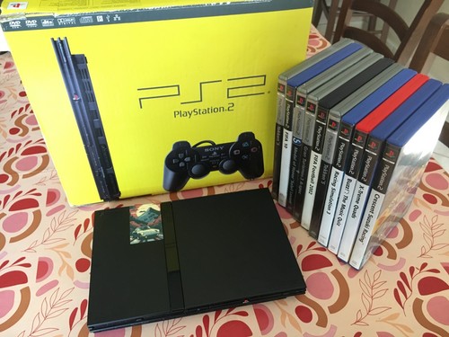 Playstation slim con scatola - playstation,