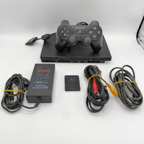 Console sony ps2 slim - slim, completa